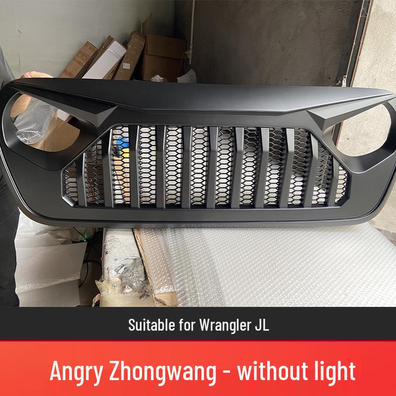 Naštvaná mřížka se světly pro 07-23 Wrangler, Renegade, Gladiator Přední úprava