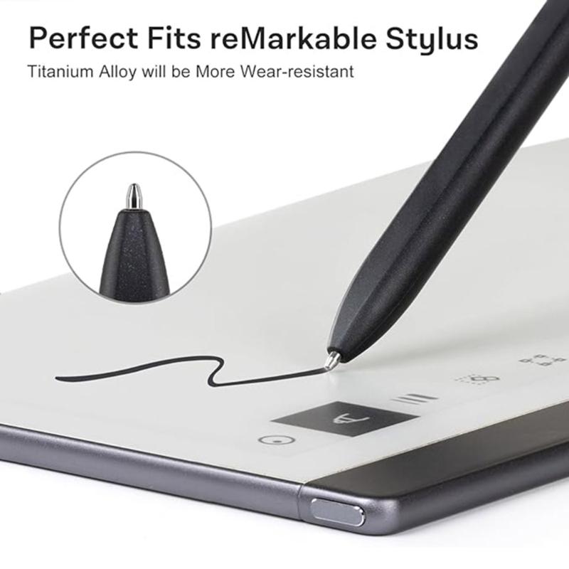 Durable Titanium Alloy Replacement Tips for  Scribe Write Stylus Pen Smooth Writing Experience,Long Lasting Nib