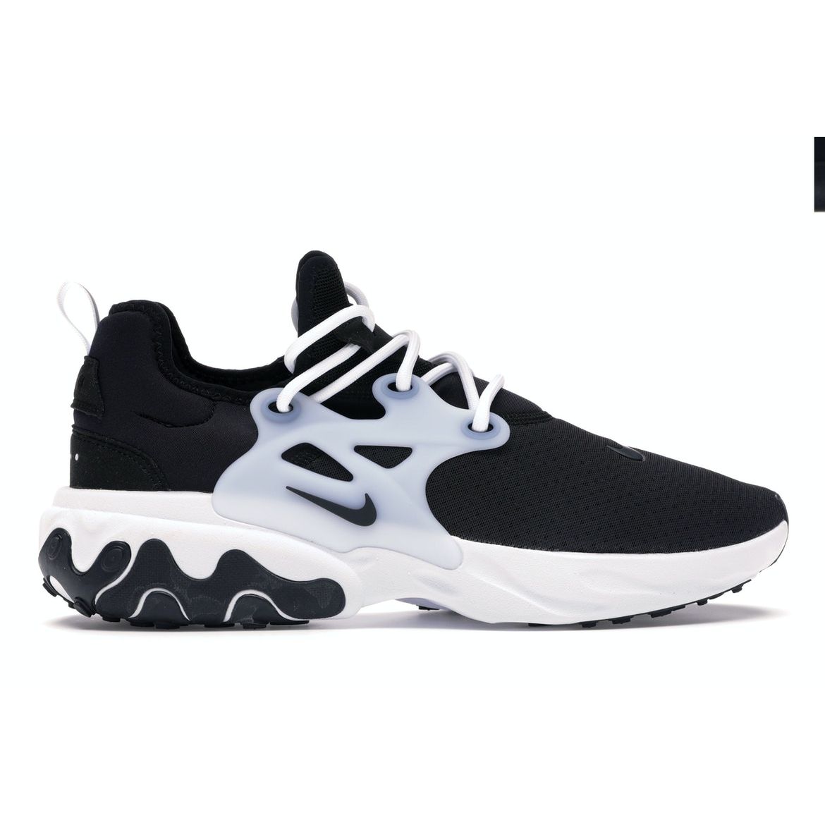 

Кроссовки унисекс Nike React Presto Ghost черные бело-черные AV2605-003