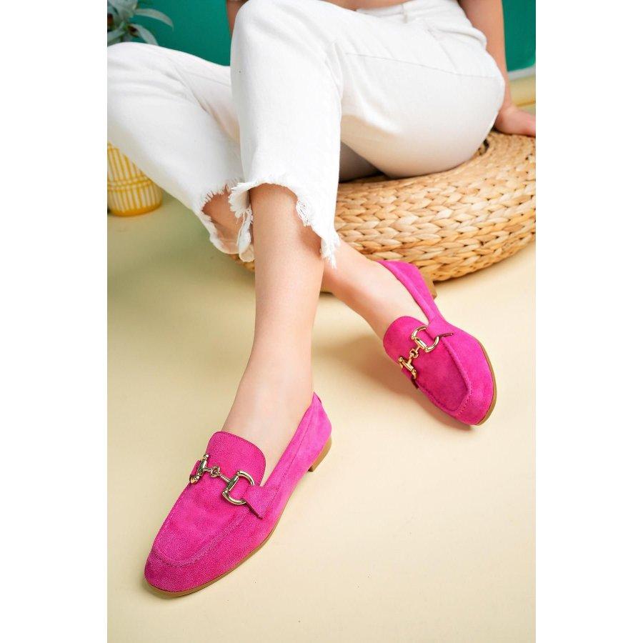 Women's Suede Casual Flat Shoes Loafers