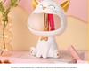 Creative Cat Light Luxury Resin Ornament for Home Decor & Key Storage