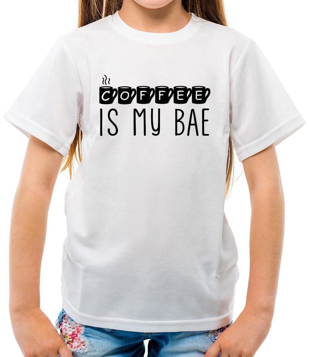 Coffee Is My Bae - T-Shirt - Milk Moca Drink Fun Love 100