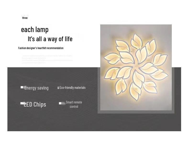 Elegant Modern LED Nordic Ceiling Lamp for Living Room, Bedroom, and Restaurant