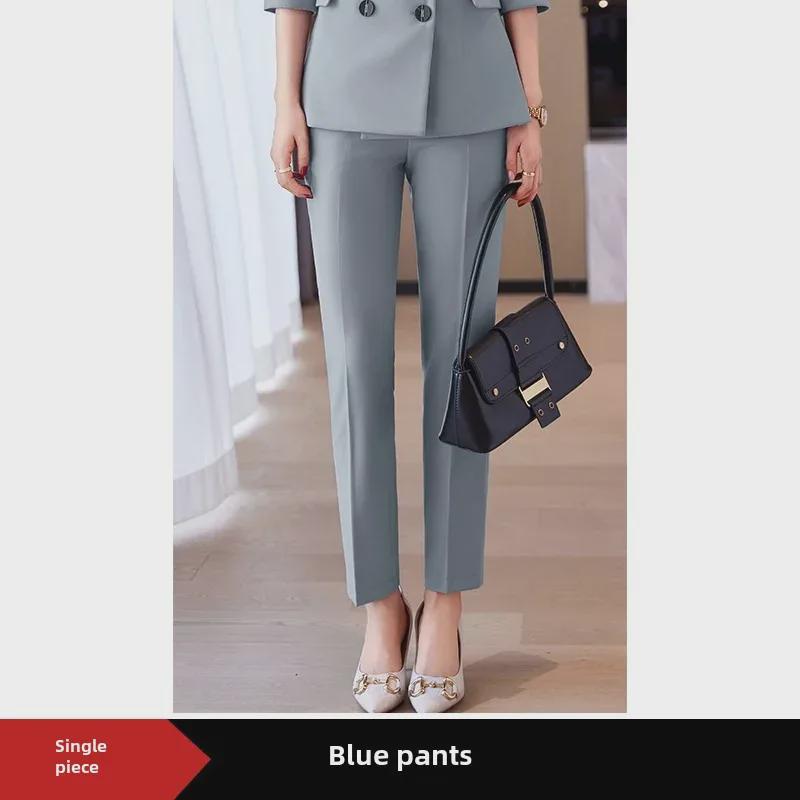 Costume d'été pour femme: Tenue professionnelle élégante pour directeur d'hôtel, petit blazer haut de gamme, tenue de soirée