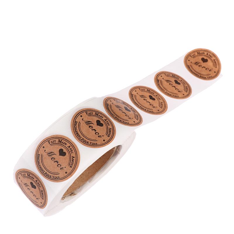 1 Set 2 /1.5 Inch Thank You Seal Sticker Commercial Use Gift Box Envelope Decor Sticker Wedding Party Sticker Invitation Label