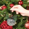 Red Pine Needle Sticky Ball High Grade Christmas Balls Set Christmas Sticky Pink Ball  New Year