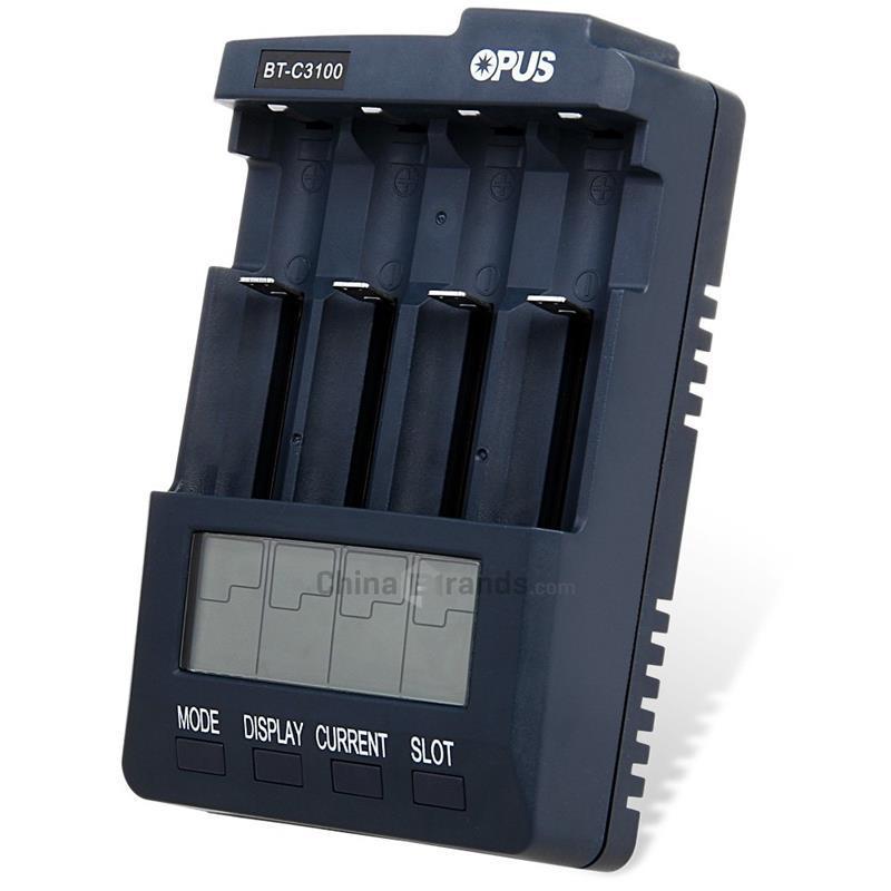 OPUS Smart Charger BT-C3100v2.2 - Fast Universal 18650 Charger