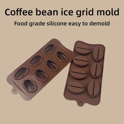 Kaffeebohne Silikon Eisgitter Form Kreative Gefrorene Eisblock Haushalt Eisbox Lebensmittelqualität Kühlschrank Eismaschine
