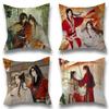 Anime Heavenly Officials Blessing  Pillowcase Toon Gift Cushion Cover Bedroom Home Sofa Chair Seat Decor Pillow Case