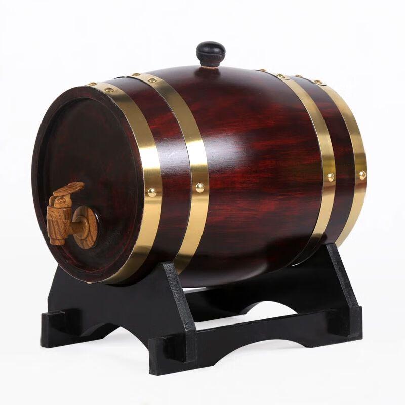 Anmu 5L Solid Wood Wine Storage Barrel