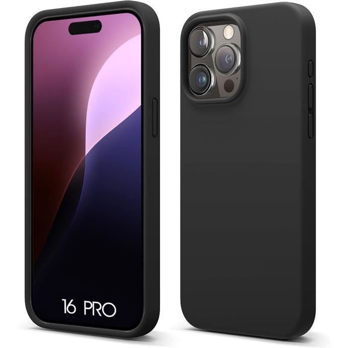 Coque de protection - BOOLING - iPhone 16 Pro - Silicone Souple - Ultra Slim - Antichoc Anti-Rayures