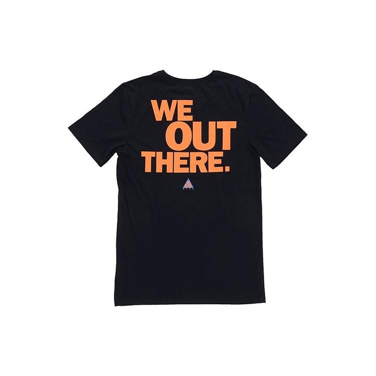 Nike ACG Back Printing Short Sleeve Black Men s AQ3951-010 S