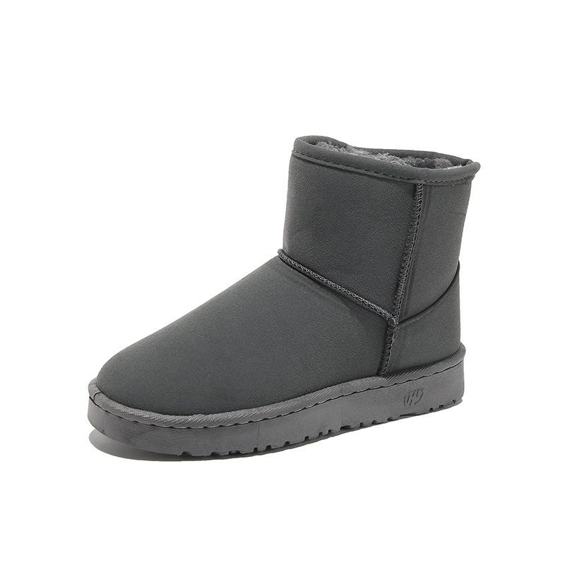 2025 Children's 2025 Autumn and Winter Anti-water Ingress Short Snow Boots Women's Low Boots Couple Boots Short Boots Parent-child Non-slip