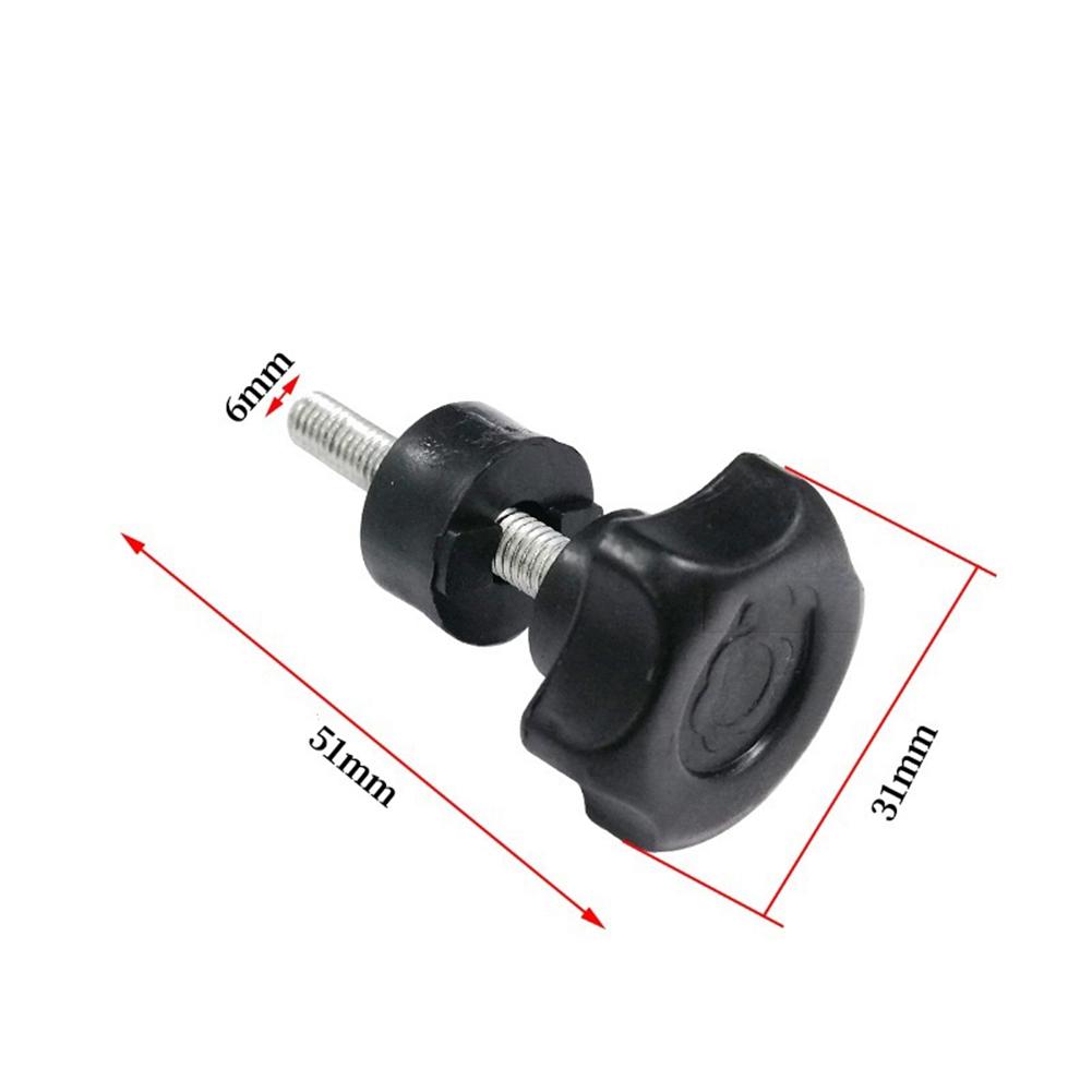 5PCS Star Shape Thread Clamping Handle Bolt Hand Knob Tightening Screw M6 For Saw Drill Press Lathe Routing Hand Tools Hardware