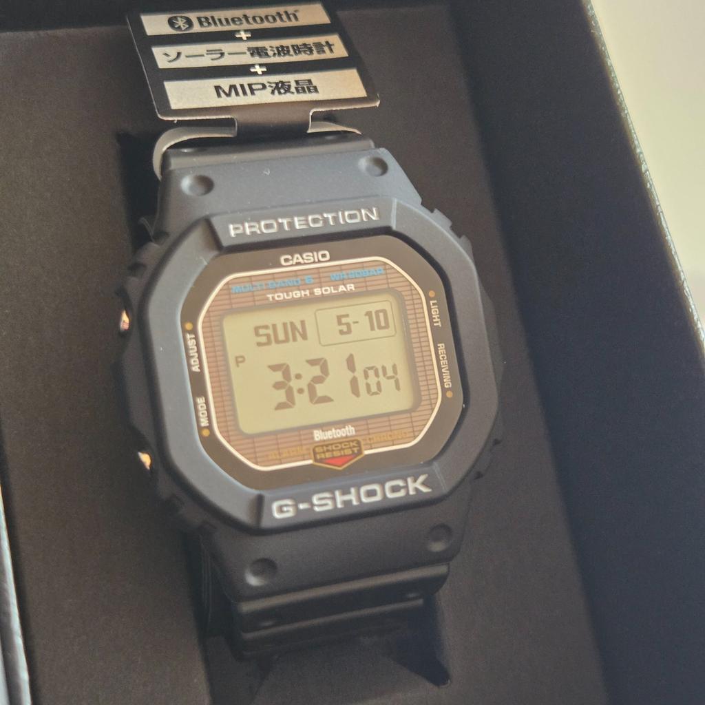 Casio G-SHOCK GW-BX5600-1JF MIP LCD Tough Solar Bluetooth Multiband 6 JDM