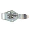 Trailer Lift Gate Latch Galvanized Iron Heavy Duty Trailer Lock with Mounting Plate for RV Caravan