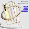 For Samsung Galaxy Z Fold7 5G Case Kickstand Hard PC Phone Cover with Screen Film/Stylus