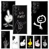 Middle Finger Phone Case For Samsung Galaxy S25 S24 S23 S22 Ultra S21 S20 FE S10 Plus S10E + S25 Edge Soft Cover Shell