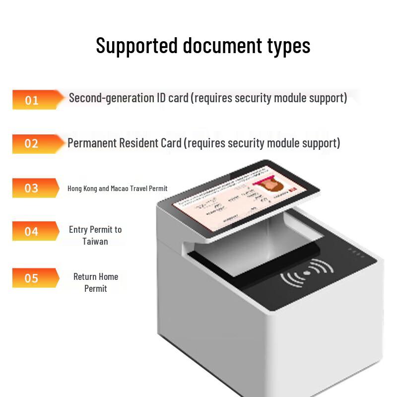 QX100-H2 Multi-Document & E-Passport Reader