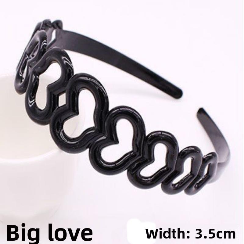 Simple Headband for Face Washing, Hair Accessory for Women, Hair Clip for Tidying Up Stray Hairs and Bangs, Anti-slip Hairpin