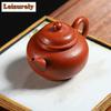 240ML Classic Yixing Purple Clay Teapots Handmade Pot Raw Ore Dahongpao Mud Tea Brewing Kettle Chinese Zisha Teaset for Tea Gift