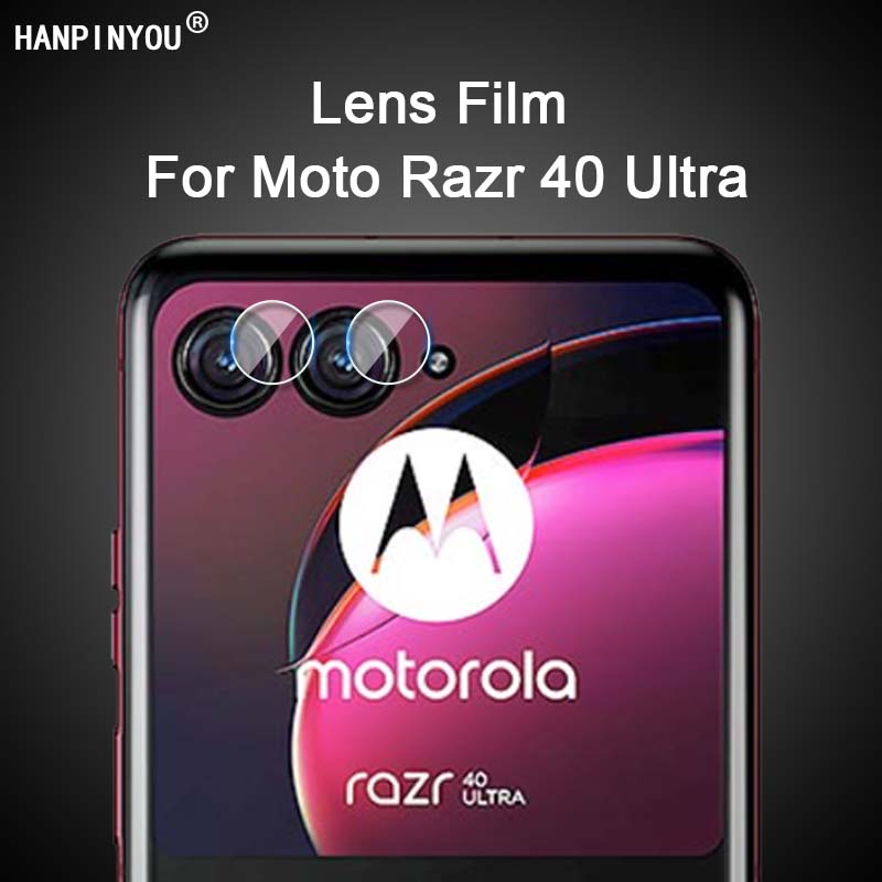 

Для Motorola Moto Razr 40 Ultra/Gen 4 прозрачная ультратонкая защитная крышка для объектива задней камеры, мягкая защитная пленка-не закаленное стекло