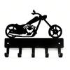 Metal Motorcycle Key Holder Wall Mounted Rack Home Entryway Organizer 1 Piece