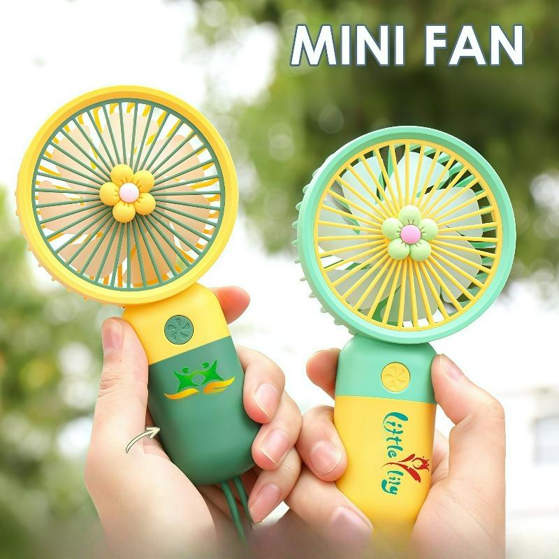 2026 NEW Ventilateur Portable Fan 2026 NEW Durable Handheld Mini USB Rechargeable Fan Cooling Summer Gift