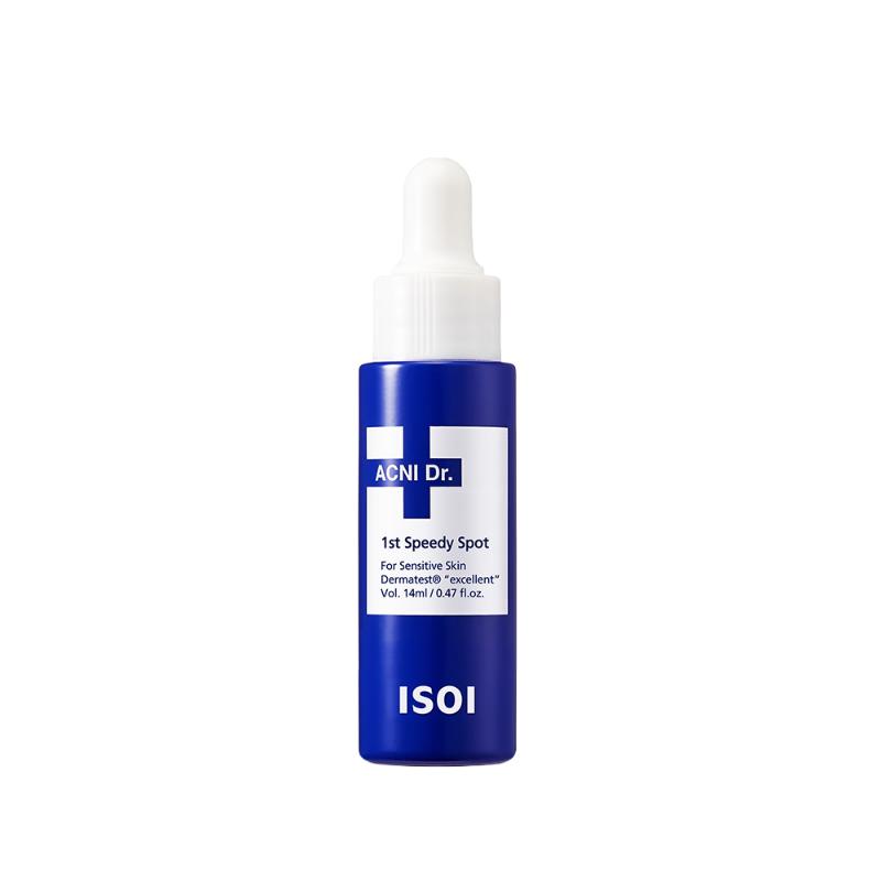 isoi Acni Dr. 1st Speedy Spot Ampoule | Rapid Blemish Calming & Trouble Relief Serum | 14ml / 0.47 fl.oz.