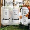 2Pcs Chick Feeders Chicken Feeder Duck Container Leakproof Coop Accessories Quail Bird Automatic Hen