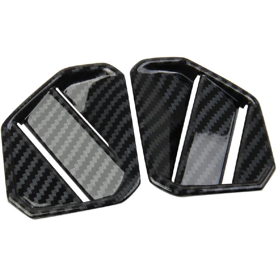 Carbon Fiber Air Vent AC Outlet Cover Trim Above Dashboard Accessories for Toyota Tundra 2022-2026 Sequoia 2023-2026