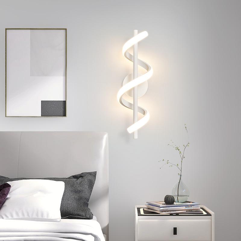 Modern Wall Lamp Creative Light Luxury Bedside Wall Lamp Minimalist LED Living Room, Background Wall Lamp, Home Decoration