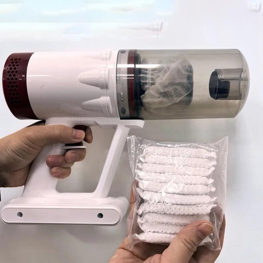 100 PCS Vacuum Cleaner Filter Protective Cover Nonwoven Fabric For Vacuum Cleaner Washable Non-woven Fabric