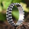 Stainless Steel Skull Ring, Personalized Fashionable Retro Men's Ring, Korean Version Titanium Steel Ring, Daily Jewelry Gift