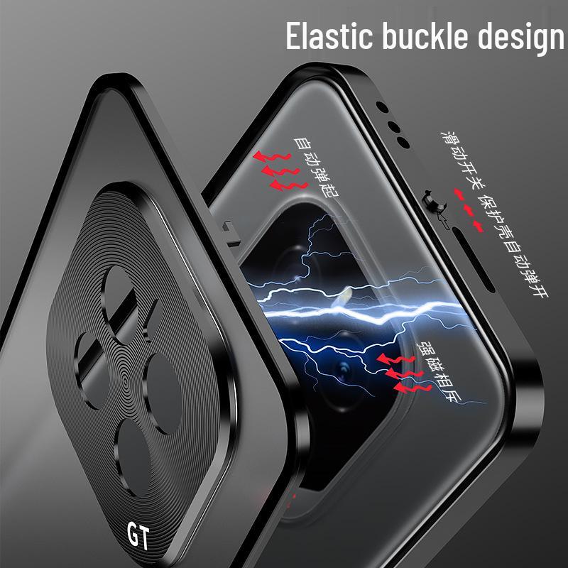 Metal Bumper Frosted Phone Case for Honor GT Pro