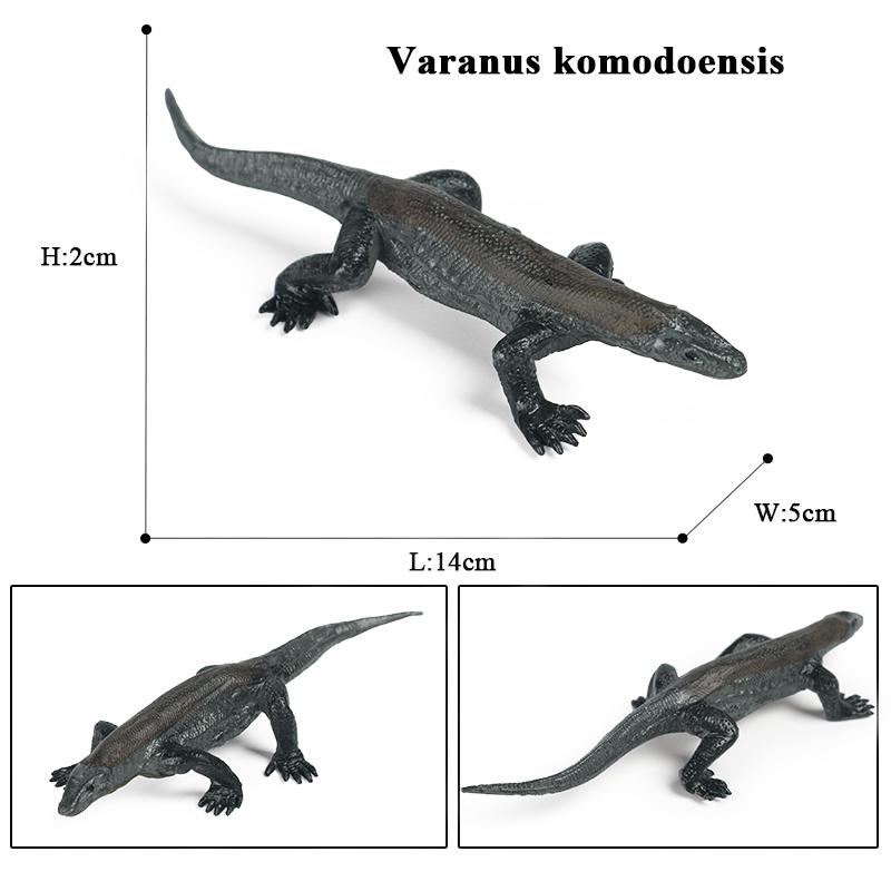 Oenux Simulation Reptile Lizard Chameleon Geckos Insect Animals Model Action Figure Collection Toys Kids Gift Home Decorations