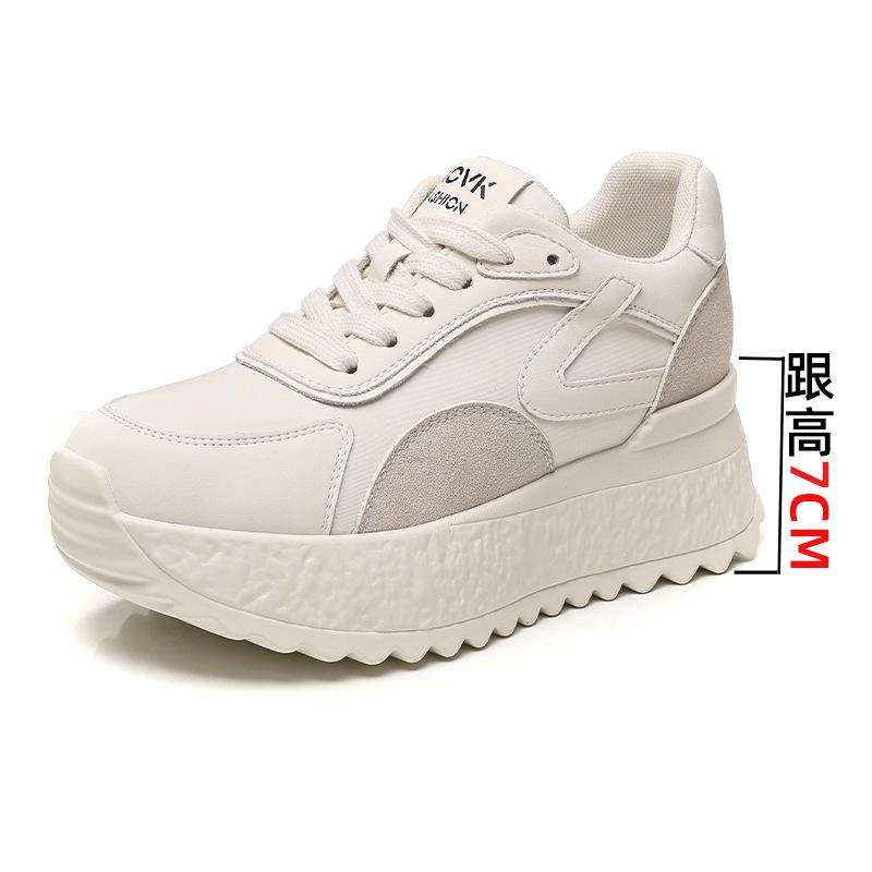 Increase height in autumn Women's new shoes Lightweight sports and leisure shoes Children's shoes Versatile