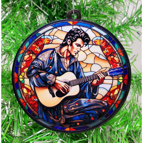 Generic The King Music Icon Ornament