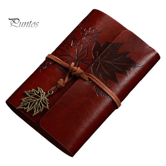 Gravur Kunstleder Rezeptbuch Handgemachtes Tagebuch Notizbuch Wasserfest Ahornblatt Druck Tagebuch Familienkochbücher Jubiläumsgeschenk