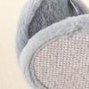 Daiso Big Size Fur Earmuffs Gray