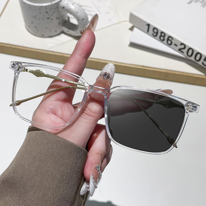 Transparent Square Computer Glasses Frame Women Men Anti Blue Light Rectangle Eyewear Blocking Optical Spectacle Eyeglasses