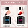 8 Color Marbling Gel Nail Polish Set, Trending Colors Soak Off Gel Nail Art Kit with No Wipe Top Coat