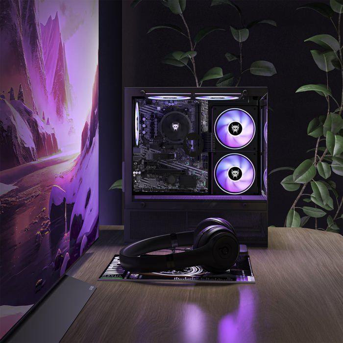 BEASTCOM Q3 Esencial Gaming, PC Gamer, AMD Ryzen 5 3400G 4X4.20GHz, 4K RX Vega 11, 16 GB RAM, 512 GB SSD, WiFi, Win11