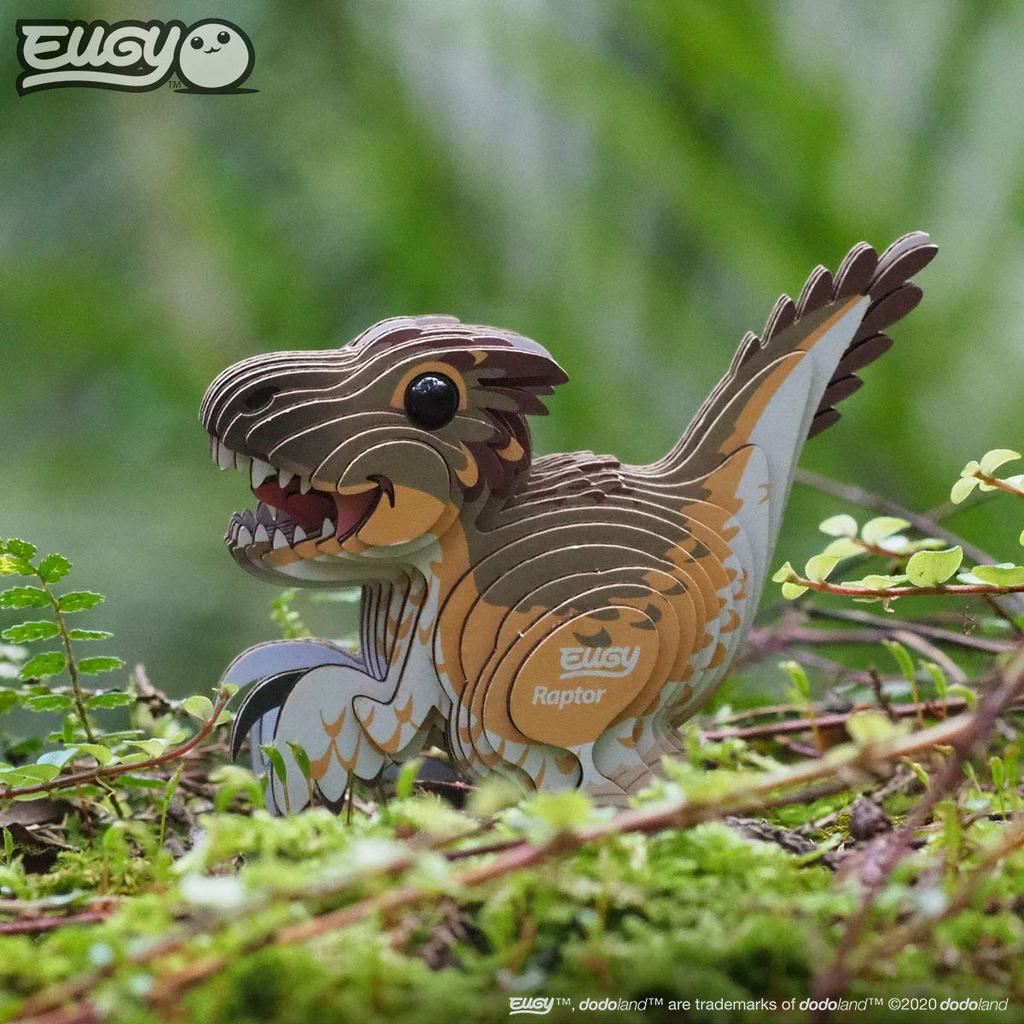 EUGY Raptor Paper 3D Puzzle A Great Educational Toy and Gift for Elementary School Boys and As Well As - Girls, Adults.