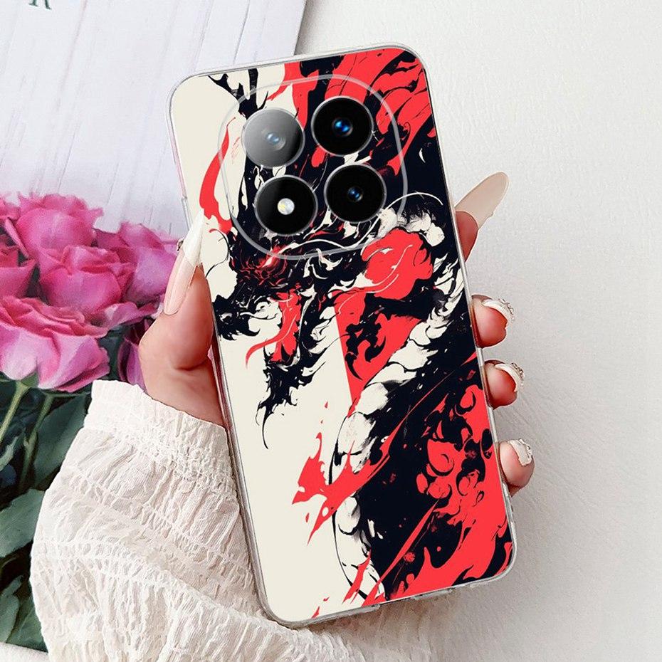 Fashion Painting Case For Xiaomi Redmi Note 14 Pro+ Soft Silicone TPU Phone Cases For Redmi Note14 Pro Plus 5G Covers Bumpers