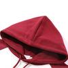 Unisex Casual Drawstring Hoodies Colorblock Raglan Sleeve Sweatshirts