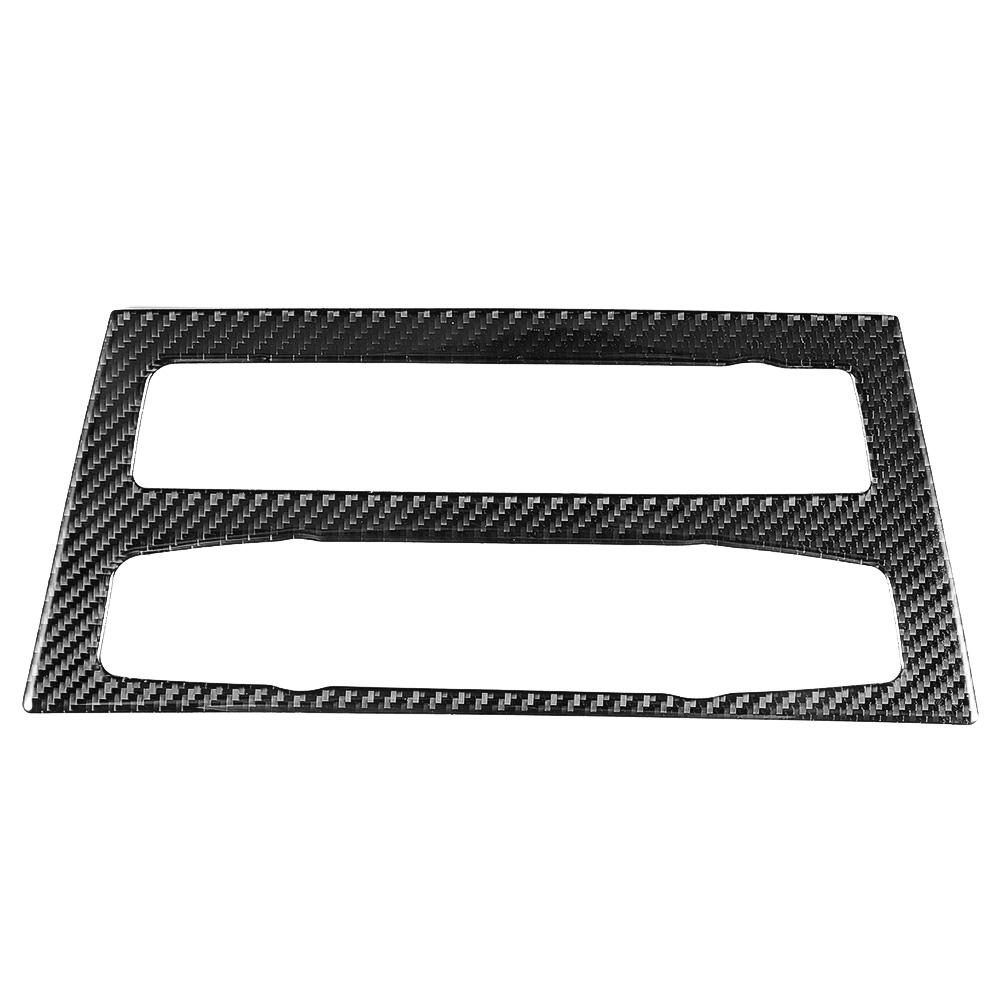 Carbon Fiber Air Conditioning CD Panel Trim Frame Decoration Fit for F25 X3 F26 X4
