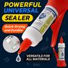50g Potente Sigillante Universale ad Asciugatura Rapida Forte Adesivo per Saldatura Colla per Riparazione Pneumatici Colla per Riparazione Liquida per Legno Metallo Plastica