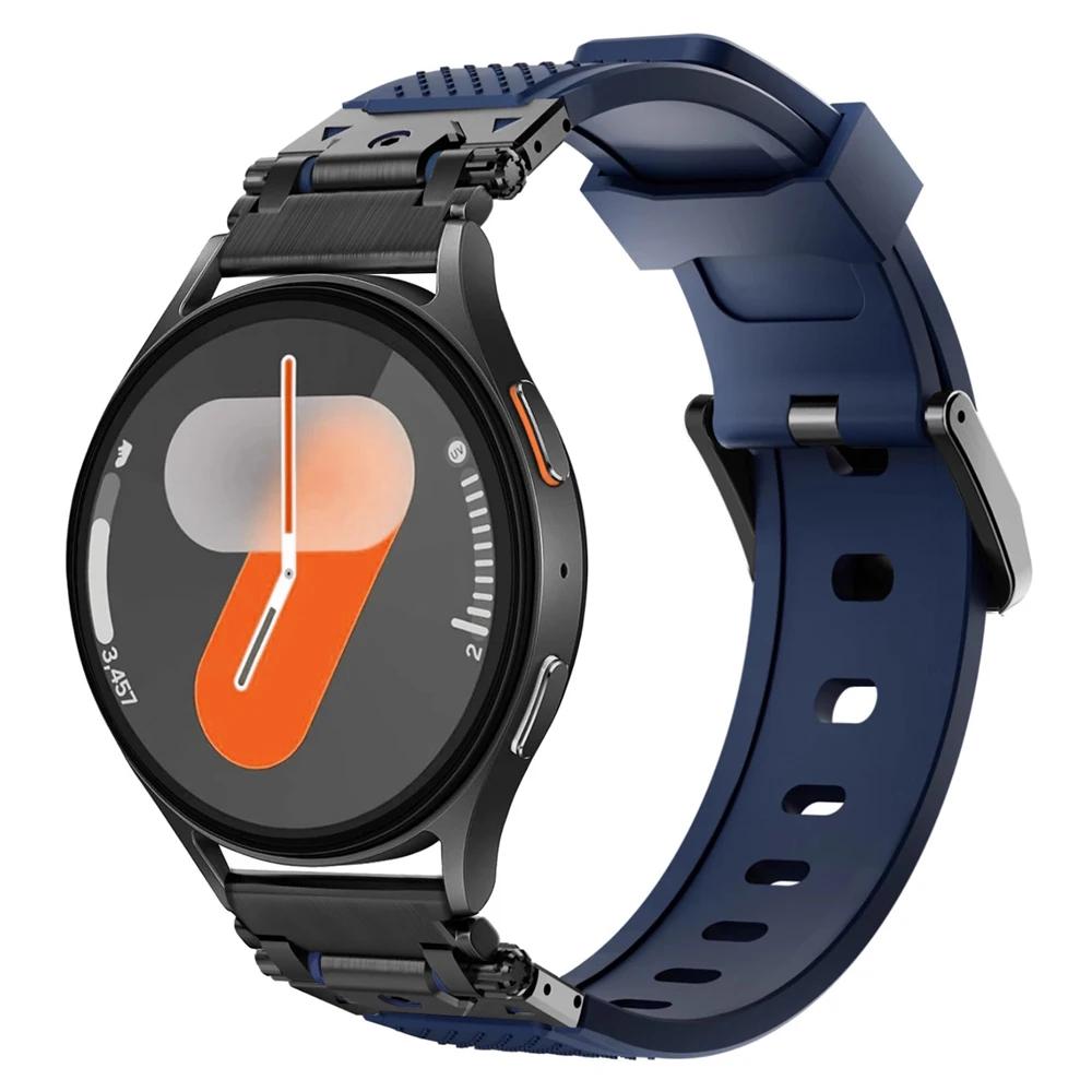20mm 22mm Silicone Strap for Huawei Watch GT5 Pro 46mm Sport Band for Samsung Galaxy 7 6 5 40/44mm Bracelet for Amazfit Active 2