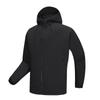 Unisex Softshell Jacket With Hood Windproof Waterproof Quick-Dry Outdoor Hiking Climbing Skiing Camping Sportswear